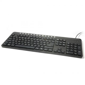 Point USB Multimedia QWERTY Low Profile Spill Resistant UK Keyboard