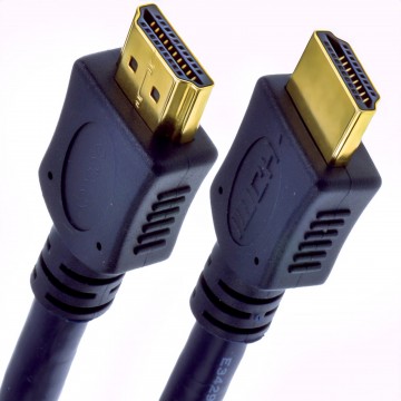 Newlink OFC HDMI 2.0 4k High Speed Cable Gold for 3D TV   0.5m Short