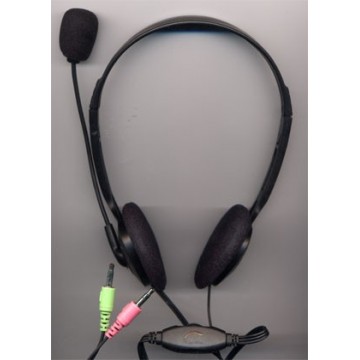Dynamode DH-10 Headset with Boom Mic with volume