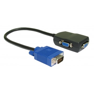 NewLink Portable Video Distribution Amplifier VGA Splitter Cable