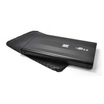 Dynamode 2.5 inch S-ATA HDD USB 2.0 Caddy for SATA Laptop Drive Black