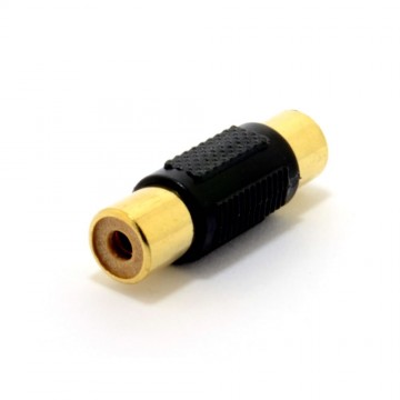 Phono RCA Coupler Socket to Socket Adapter Audio/Video