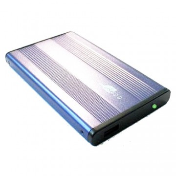 Dynamode 2.5 inch S-ATA HDD USB 2.0 Caddy for SATA Laptop Drive Blue