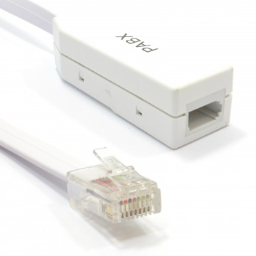 RJ45 to BT Socket Adapter for PABX Phone Line