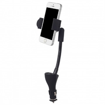 Universal Car USB Smartphone Android/IOS Mobile Phone Charger & Holder