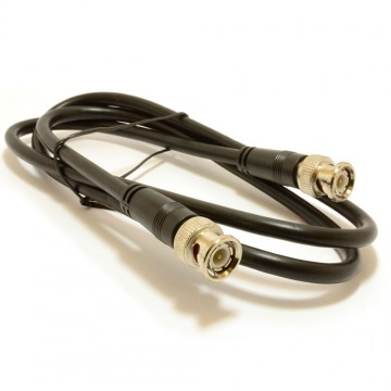 BNC Plugs RG59 75ohm CCTV Camera Video Cable Lead   1m