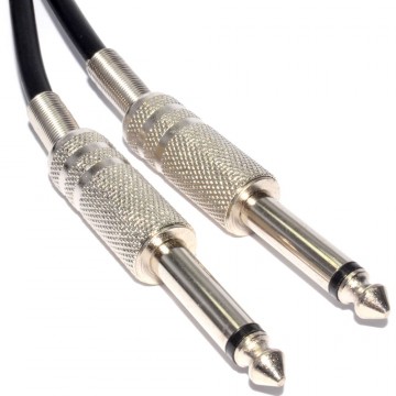 Flexible Speaker Cable 6.35mm Jack Plug To 6.35mm Jack Plug 0.75mm2 6m