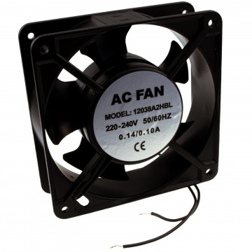 Cooling Fan AC 220V-240V 120mm x 120mm x 38mm Ball Bearing for Floor Cabinet