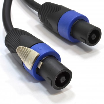 HQ PA Loudspeaker Lead SPK 2 Core Plugs 2.5mm2 High Power Cable  0.5m