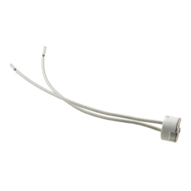 GU 3.5 or MR16 Lamp Holder Braided Cable Rated upto 24V 50 Watts