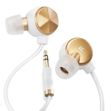 BLISS Silver Range Noise Isolating Earphones for Smaller Ears GOLD