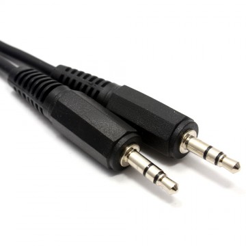 3.5mm Male Audio Jack Plug to Plug Stereo Mini AUX Cable Very SHORT 15cm 0.15m