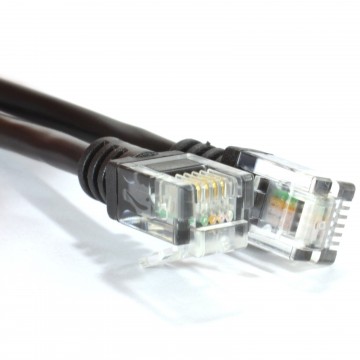 ADSL 2+ High Speed Broadband Modem Cable RJ11 to RJ11  4m BLACK