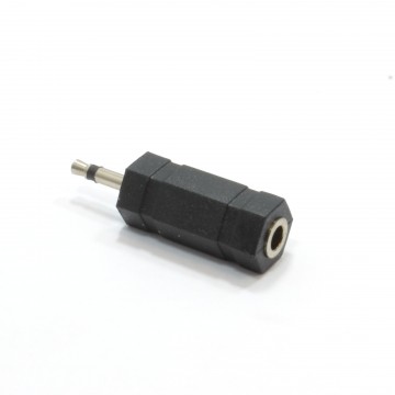 3.5mm Mono Socket to 2.5mm Mono Male Plug Bi Directional Adapter