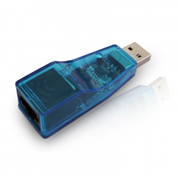 USB to LAN Adapter RJ45 Shielded Adaptor Fast Ethernet