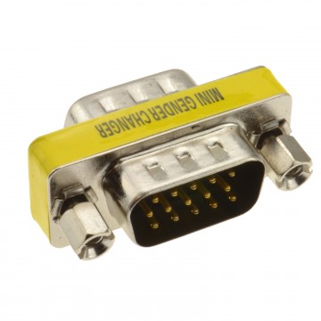 Gender Changer - HD15 (15pin) SVGA VGA Coupler Male to Male