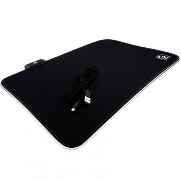 LED RGB Pro Gaming 3mm Heavy Duty Mouse Pad Mat 250 x 350mm Medium