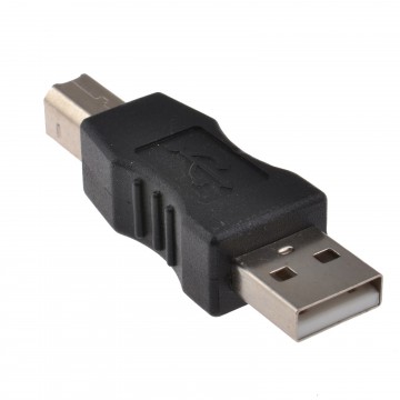 USB 2.0 A Plug to USB B Printer Male Plug Converter Adapter