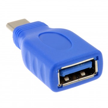 USB 3.1 Type C Male to USB 3.0 Type A Female Socket Adapter with OTG