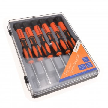 Precision Screwdriver Set for Small Screws Philips and Flat Set 6pcs
