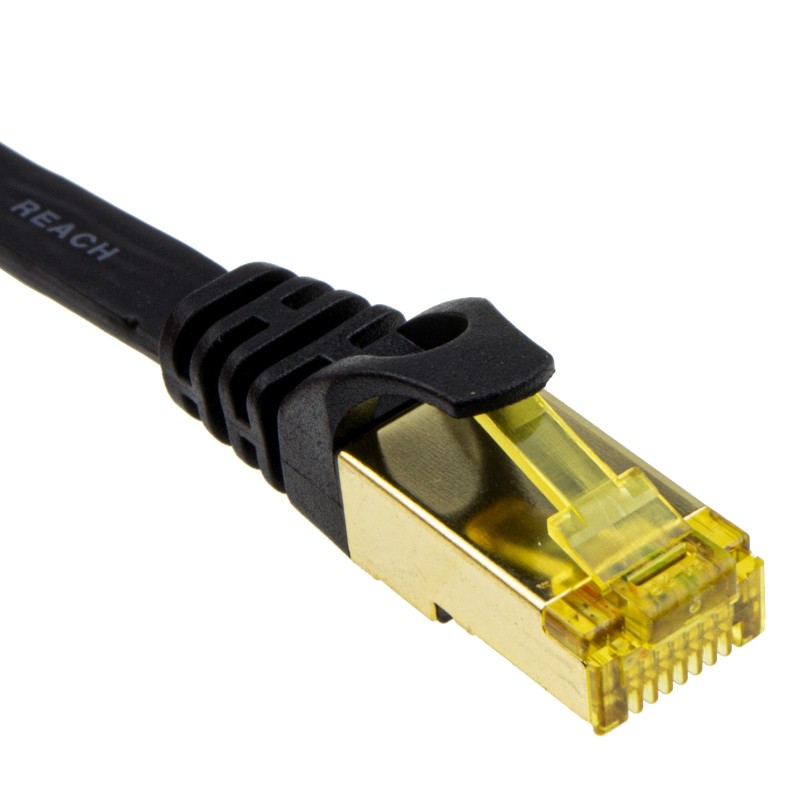 Câble Ethernet RJ45 CAT 7 mâle/mâle droit - FTP 10 m