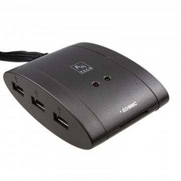 Hub Master 8 in 1 PS2 Keyboard Mouse/3x USB Ports/3.5mm Mic & Headphone