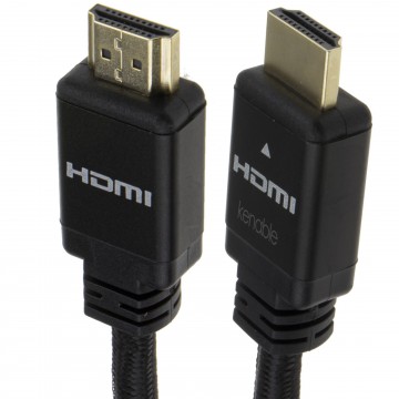 Certified HDMI 2.1 8K 60Hz 4K 120Hz UHD HDR10 4:4:4 48GBPS eARC 3m Black