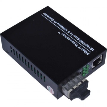 1000Mbps GIGABIT TX to FX SC 1000 Base MM Fibre Optic Media Converter
