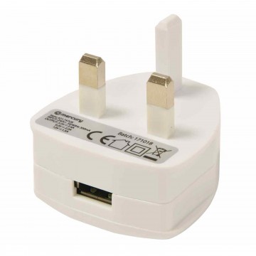 FAST/QUICK CHARGE 3.0 USB 18W Android/IOS/Mobile Phone UK Mains Power Plug QC3