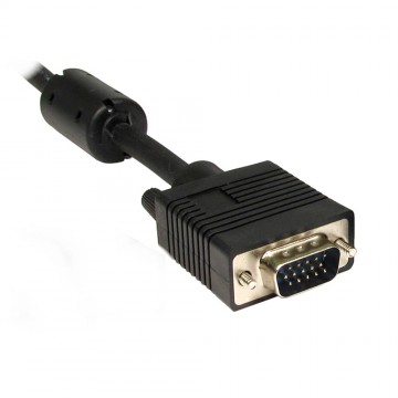 Kenable 15 Pin SVGA Cable Male to Male PC to Monitor Lead 25m ~82 feet Black 