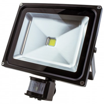 LED PIR Motion Sensor Flood Light 30W Outdoor Garden Security LAMP Waterproof