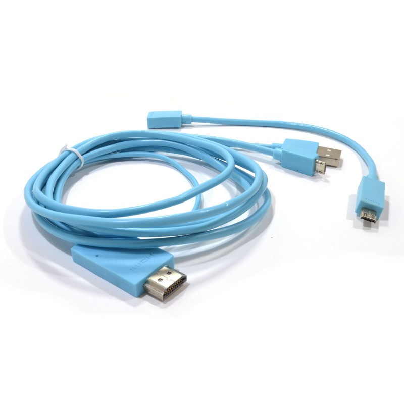 6 ft. Micro USB Male to HDMI Male MHL Cable