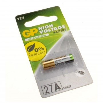 GP High Voltage Battery 27A MN27 12V - 1 Pack