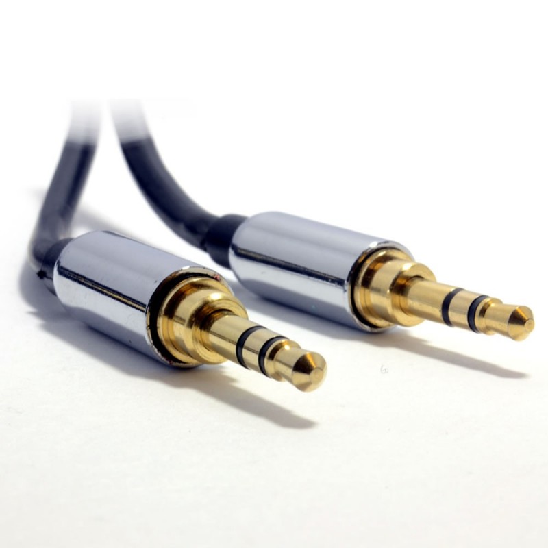 Audio cable with a 3.5mm male - male jack