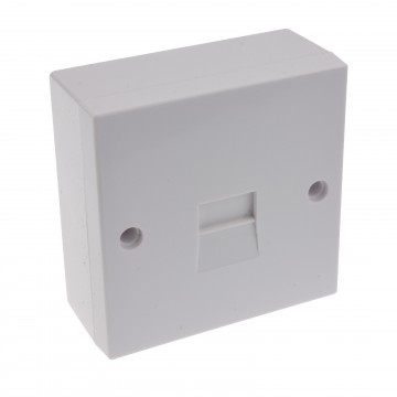 Telephone Secondary IDC Punch 2/3A Phone Line Socket with Back Box
