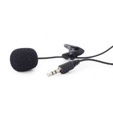 Clip On Mic Lapel Microphone for PC Talk Skype/Live Chat 3.5mm Jack