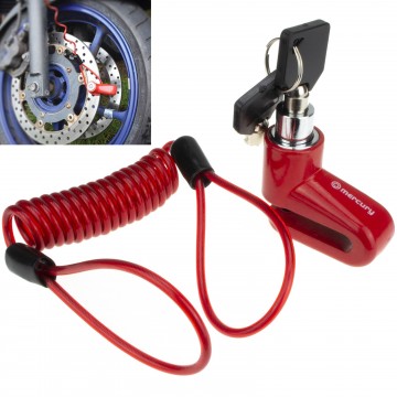 Disc Brake Pad Lock Motorbike/Push Bike/Bicycle/Moped/Scooter with Two Keys