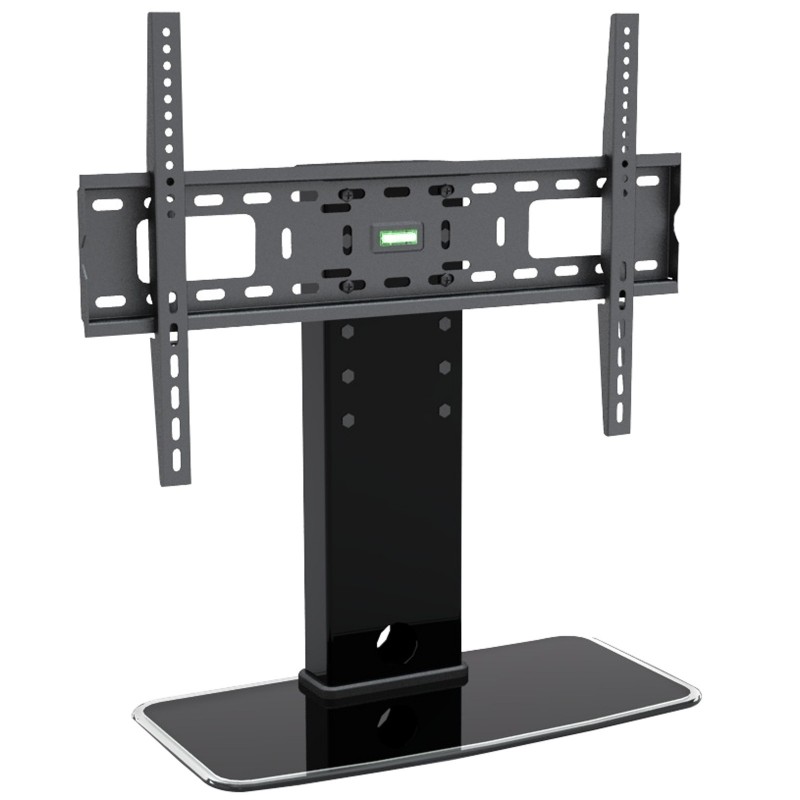 kenable Universal Stand Adjustable Height TV Glass ...