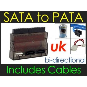 PATA to SATA Bi-Directional Converter Adapter - Serial ATA to IDE