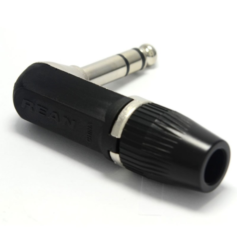 6.35mm Right Angle Solder Terminal Stereo Jack for Audio Cables REAN 6.35mm Right Angle Solder Terminal Stereo Jack for Audio Cables REAN