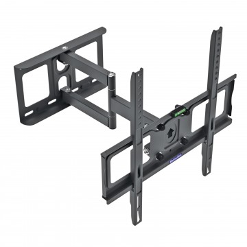 Dual Pivot Tilt and Swivel TV Mounting Wall Bracket 26 to 55 Inch TVs