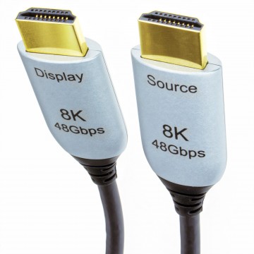 HDMI 2.1 Active Optical Cable Slim AOC HDR 48Gbps 8K 60Hz/4K 120Hz 30m