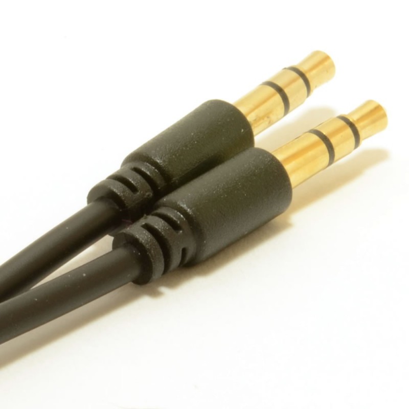 Cable Jack 3.5mm stereo slim male - male 50cm