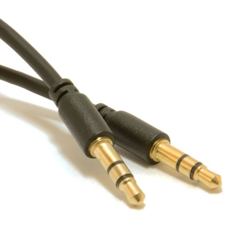 6ft (1.8m) Slim Aux 3.5mm Audio Cable - M/M