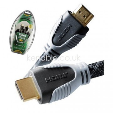 LinX CAB0002 HDMI Ultimate Quality HDTV Cable Lead Gold 2.4m