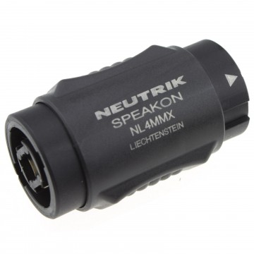 Neutrik NL4MMX speakON PA Speaker Twist On Cable Locking Coupler Joiner