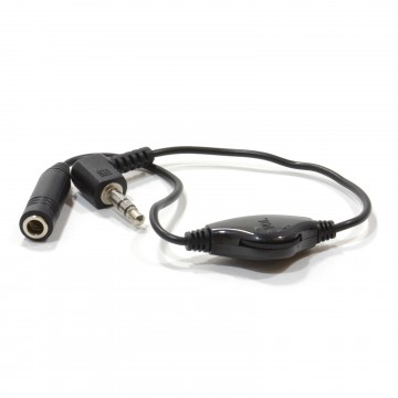 3.5mm Headphone Volume Control for Stereo 3.5mm Jack Cables Adapter