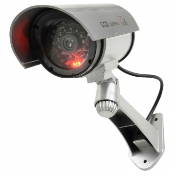 Dummy Infrared Adjustable Bullet Security CCTV Camera with Cable & LED