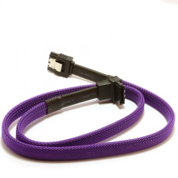 PRO SATA 3 Locking Plug to Right Angle Plug 6Gb High Speed Cable 50cm