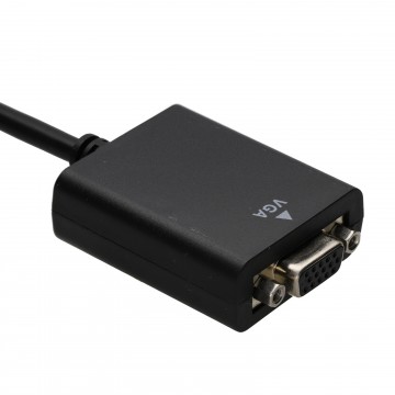 DisplayPort Male Plug to HD15 15 pin VGA Female Connection Adapter